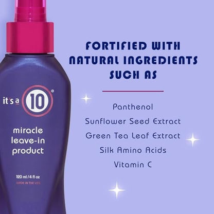 It's a 10 Miracle Leave-In Product 4 oz - Lightweight Detangling & Conditioning Avelisse