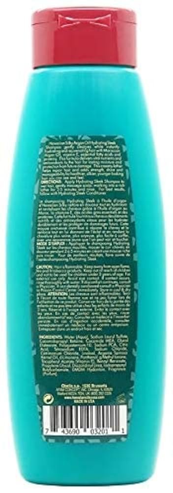 Hawaiian Silky Argan Oil Hydrating Sleek Shampoo - 14 oz | Moisturizing & Smoothing Formula - görsel 3