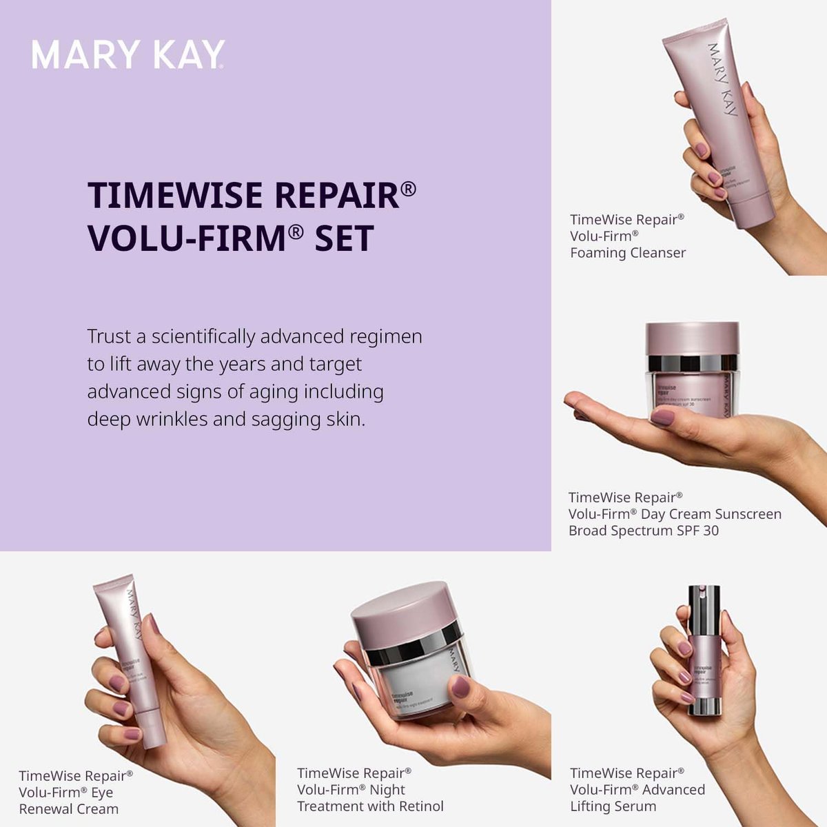 TimeWise Repair Volu-Firm Set by Mary Kay – Anti-Aging Skincare Kit Avelisse