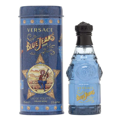 Versace Blue Jeans for Men Eau de Toilette Spray, 2.5 oz Avelisse