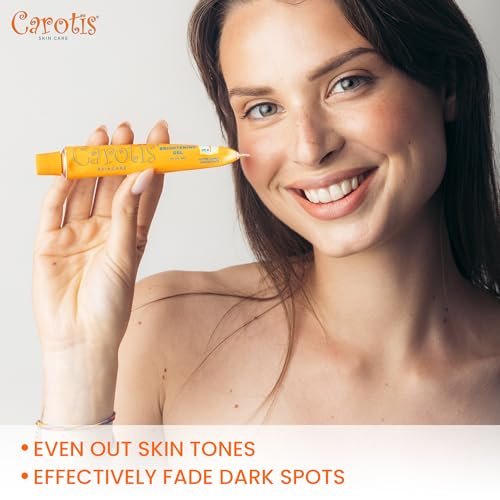 CAROTÏS Brightening Gel - Fade Dark Spots on Face, Armpit, Knees, Hands & Body | Even Skin Tone with Carrot Oil & Alpha Arbutin | 1 fl oz - görsel 4