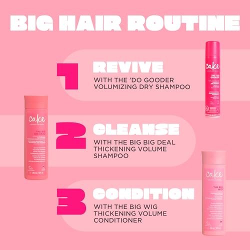 Cake Beauty The Do Gooder Style Extending Dry Shampoo - Refreshing Hair & Absorbing Oil - Residue Free - Cornstarch Formula - All Hair Types - 4.2 oz Avelisse