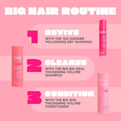 Cake Beauty The Do Gooder Style Extending Dry Shampoo - Refreshing Hair & Absorbing Oil - Residue Free - Cornstarch Formula - All Hair Types - 4.2 oz Avelisse