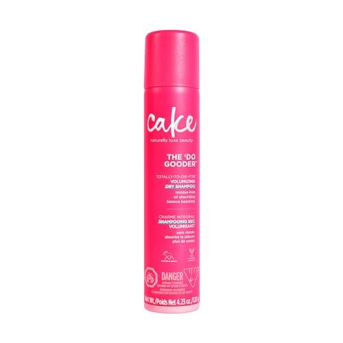 Cake Beauty The Do Gooder Style Extending Dry Shampoo - Refreshing Hair & Absorbing Oil - Residue Free - Cornstarch Formula - All Hair Types - 4.2 oz Avelisse