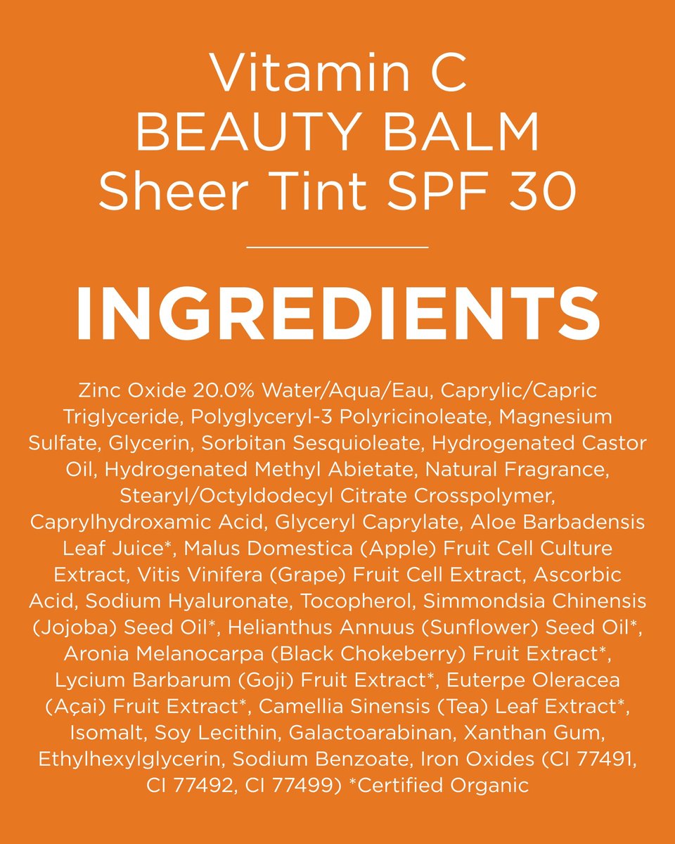 Andalou Naturals Vitamin C BB Beauty Balm Sheer Tint SPF 30 - 2-in-1 BB Cream & Mineral Sunscreen for Face - With Non-Nano Zinc Oxide Skin Protection - 2 fl oz - görsel 17