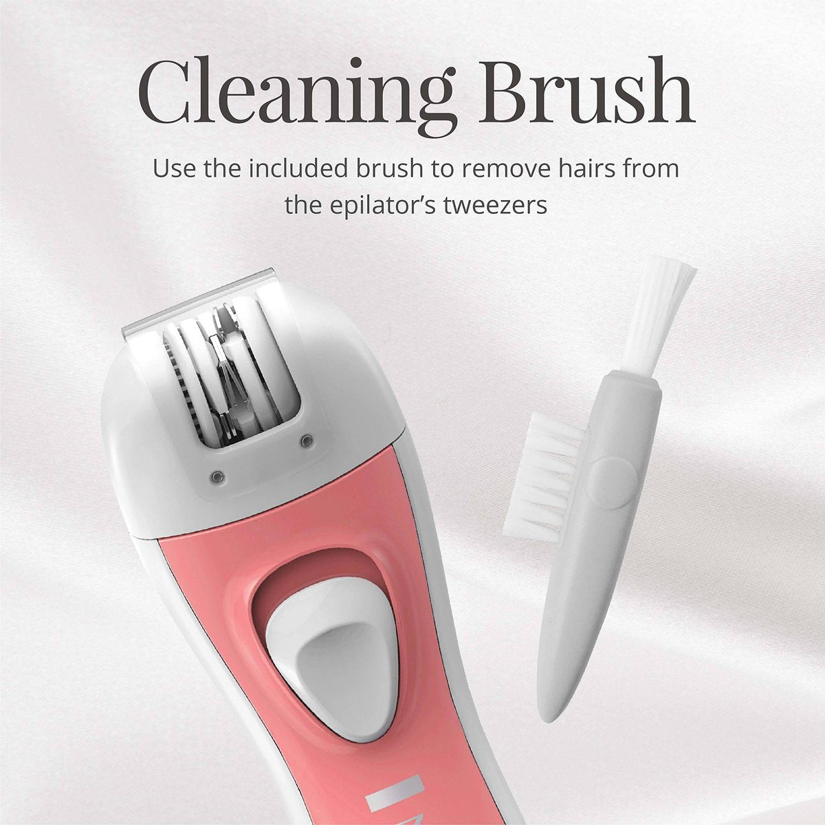 Remington Smooth and Silky Facial Epilator EP1050CDN – Pink - görsel 9