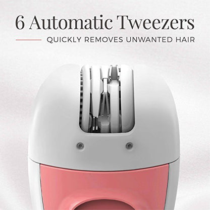 Remington Smooth and Silky Facial Epilator EP1050CDN – Pink