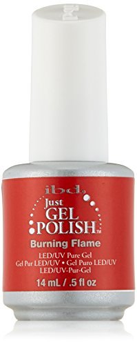 IBD Just Gel Nail Polish – Burning Flame – 0.5 oz Long-Lasting Gel Color - görsel 2