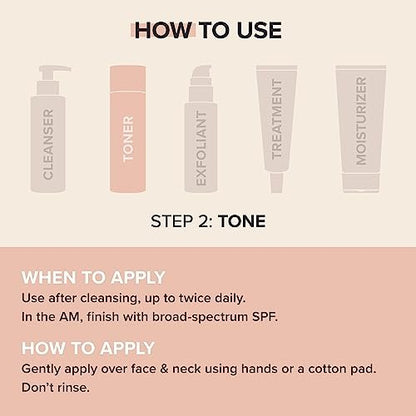 Paula's Choice Skin Recovery Calming Face Toner | Hydrating Toner for Dry & Sensitive Skin with Hyaluronic Acid, Vitamin E & Primrose | Fragrance-Free, 6.4 oz Avelisse