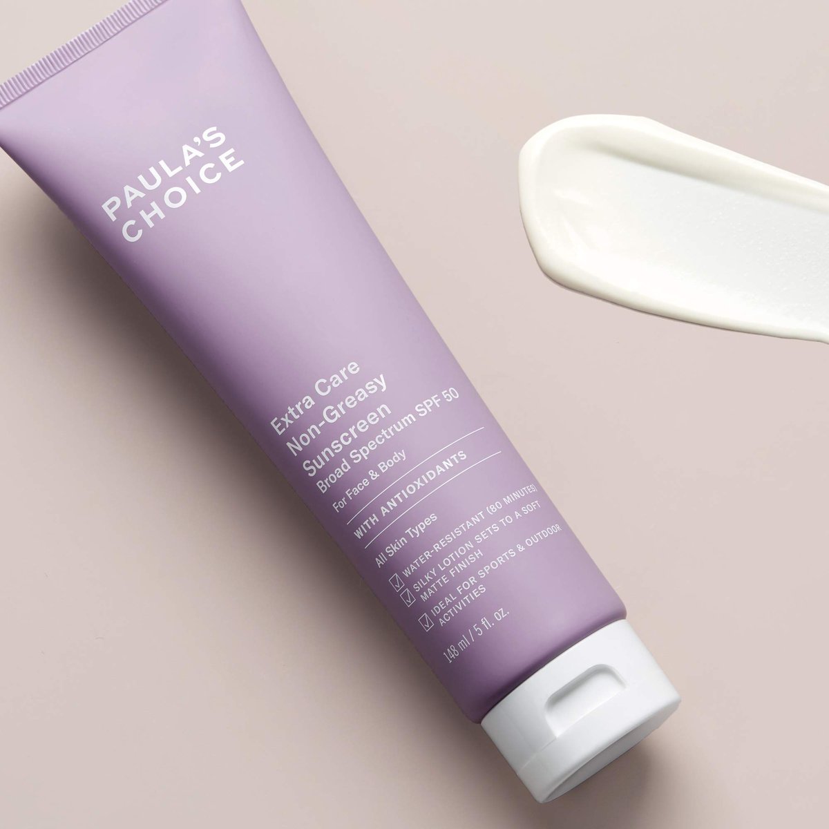 Paula's Choice Extra Care Oil Free Sunscreen SPF 50 - Fragrance-Free Face & Body Sunscreen with Aloe & Vitamin A/C, Sweat & Water Resistant, 5 oz - görsel 7