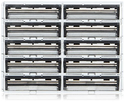 100 Personna Twin Pivot Plus Blades for Trac2 and Atra Razors (10 Count, Pack of 10) Avelisse