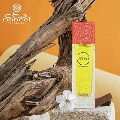 NABEEL Heritage Collection Eau de Parfum - Unisex Arabian Perfume with Lemon, Saffron, Cedarwood, Amber, Vetiver & Sandalwood - Travel Size 1.65 oz