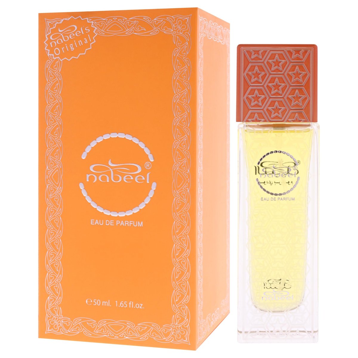 NABEEL Heritage Collection Eau de Parfum - Unisex Arabian Perfume with Lemon, Saffron, Cedarwood, Amber, Vetiver & Sandalwood - Travel Size 1.65 oz - görsel 7