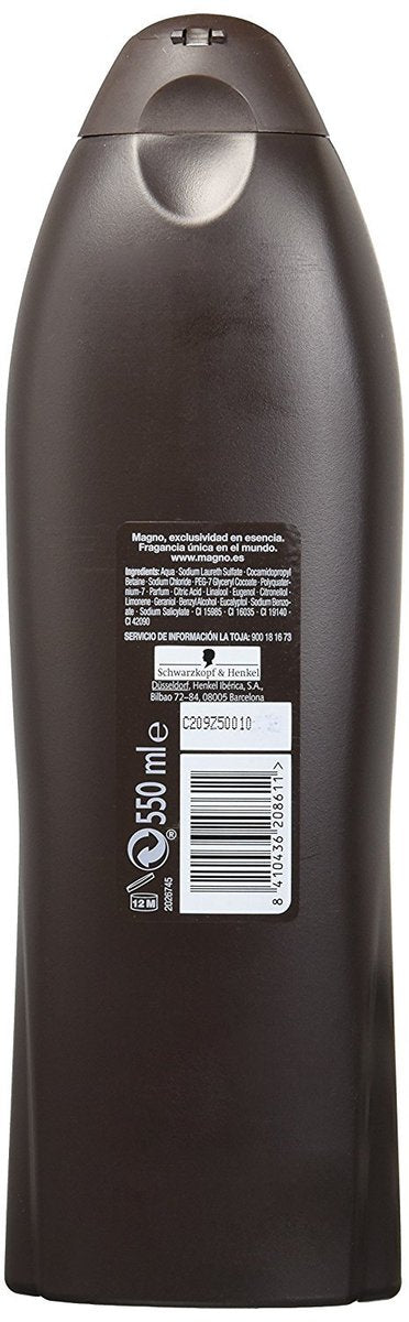 Magno Shower Gel 18.6 Fl Oz (Pack of 3) – Moisturizing Body Wash for Men Avelisse