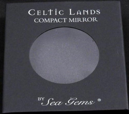 Celtic Swirls Compact Mirror – Red | Sea Gems Purse Mirror