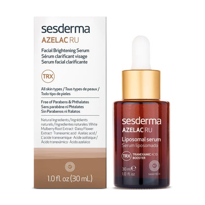 Sesderma AZELAC RU Liposomal Facial Serum – Targeted Treatment for Sun Spots, Age Spots & Hyperpigmentation (1 fl. oz) Avelisse