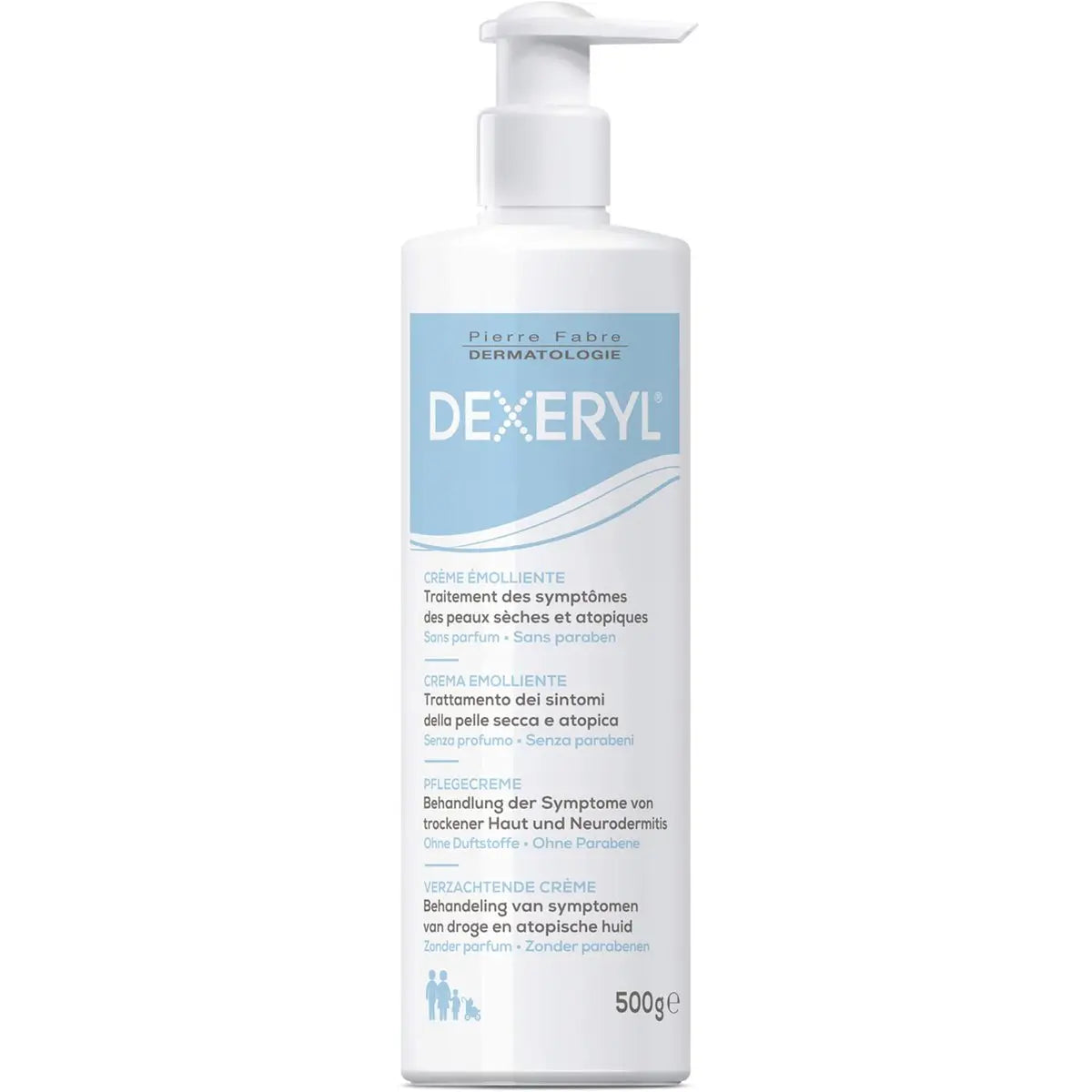 DEXERYL Creme 500 g - Intensive Skin Moisturizer for Dry & Eczema-Prone Skin Avelisse