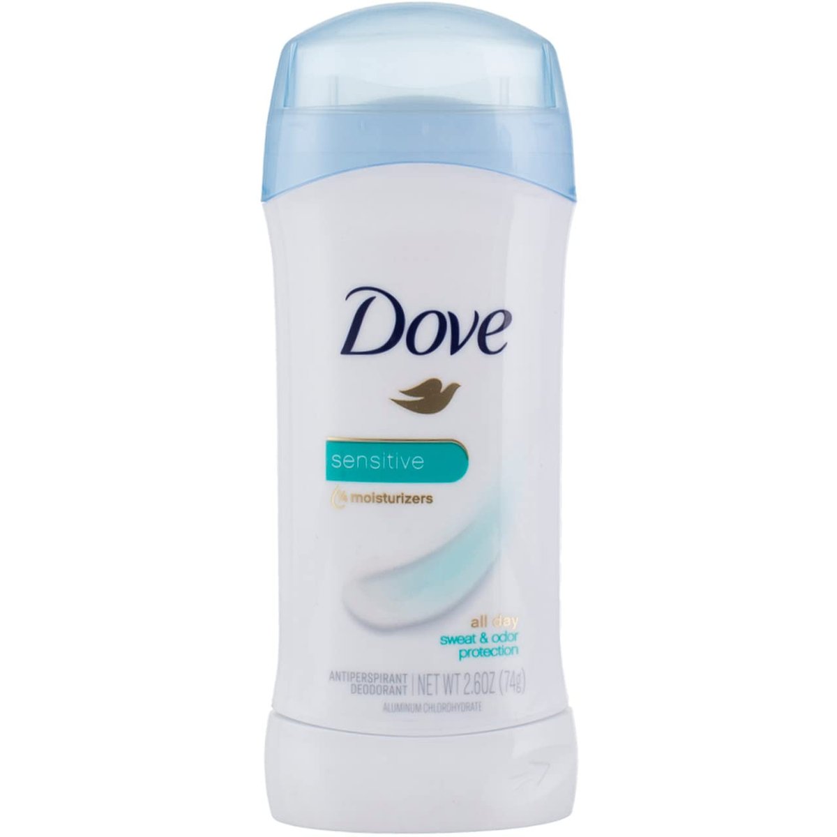 Dove Antiperspirant Deodorant for Sensitive Skin, 2.6 oz - Gentle & Effective Protection - görsel 1