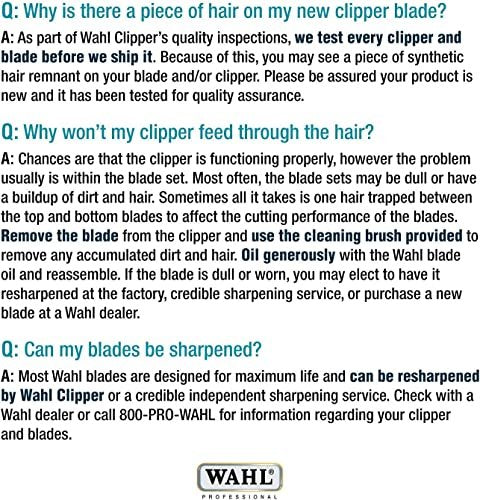 Wahl Professional Animal 5-in-1 Adjustable Clipper Blade Replacement – Silver, for Arco, Bravura, Chromado & More Avelisse