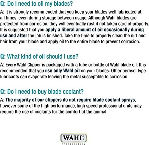 Wahl Professional Animal 5-in-1 Adjustable Clipper Blade Replacement – Silver, for Arco, Bravura, Chromado & More Avelisse