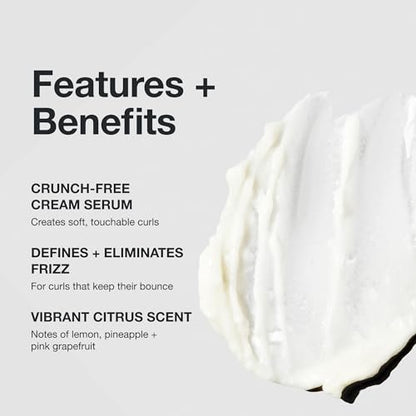 Paul Mitchell Twirl Around Cream Serum for Curly & Wavy Hair – Frizz Control & Touchable Hold, 5.1 oz Avelisse