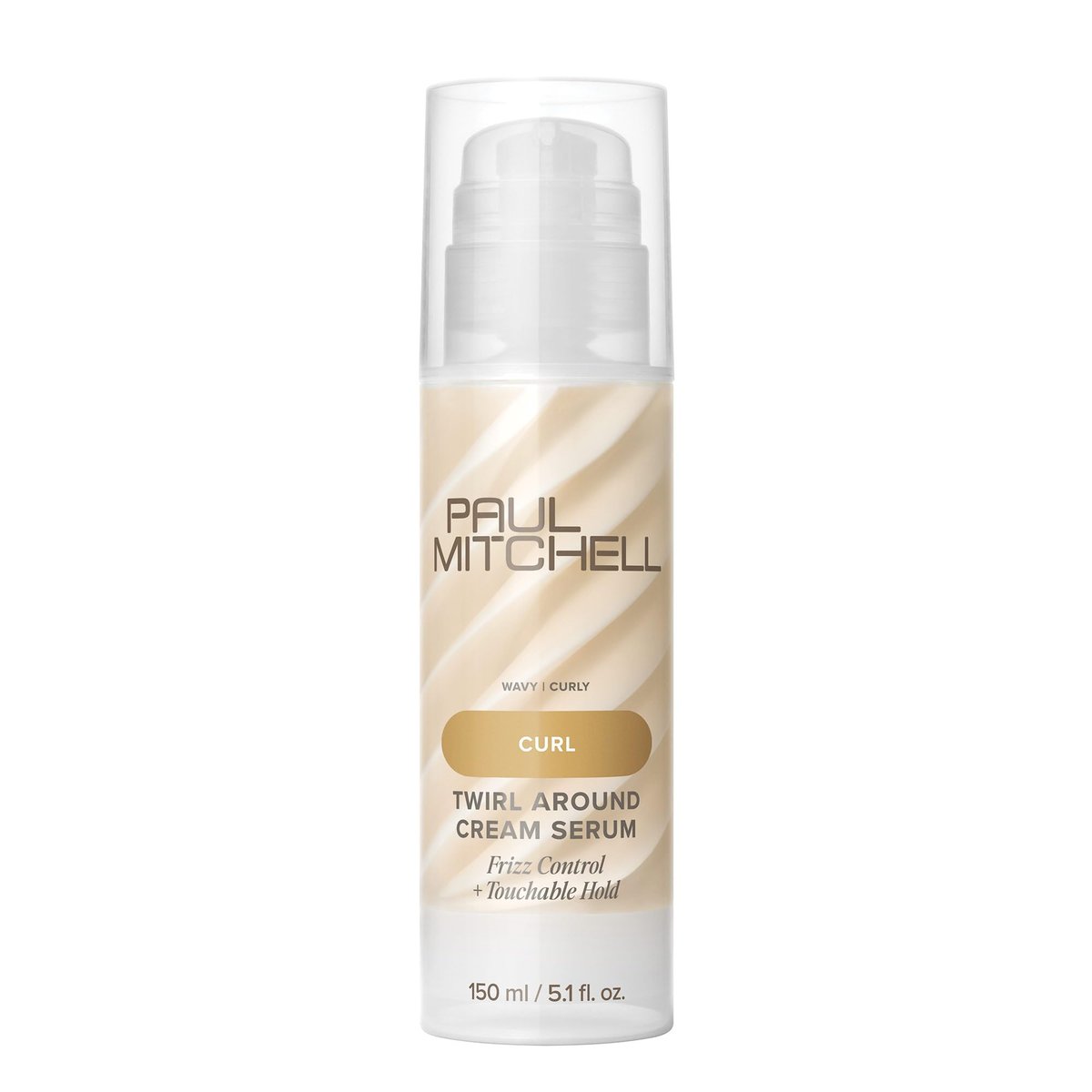 Paul Mitchell Twirl Around Cream Serum for Curly & Wavy Hair – Frizz Control & Touchable Hold, 5.1 oz Avelisse