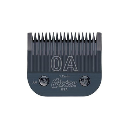 Oster Professional Clipper Blades - Size 0A - High-Carbon Steel, Ultra-Sharp Precision - Compatible with Oster Detachable Blade Clippers Avelisse