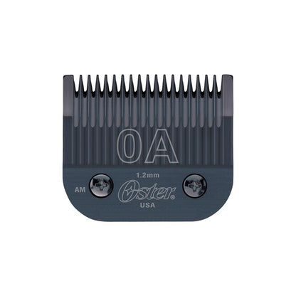 Oster Professional Clipper Blades - Size 0A - High-Carbon Steel, Ultra-Sharp Precision - Compatible with Oster Detachable Blade Clippers Avelisse