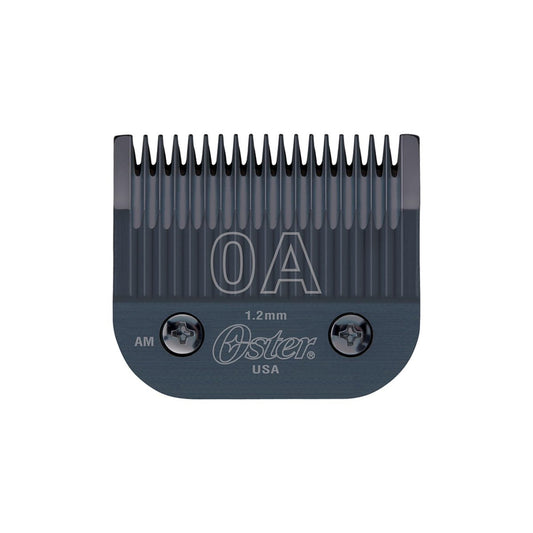 Oster Professional Clipper Blades - Size 0A - High-Carbon Steel, Ultra-Sharp Precision - Compatible with Oster Detachable Blade Clippers Avelisse
