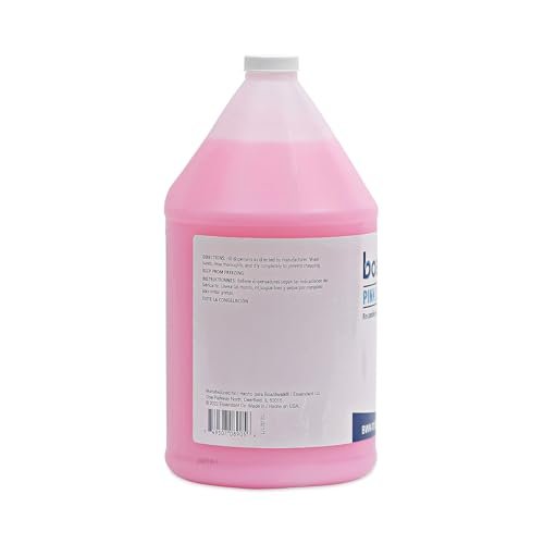 Boardwalk Mild Cleansing Pink Lotion Soap - Gentle Liquid Hand Wash, 1 Gallon (128 oz) Bottle Avelisse