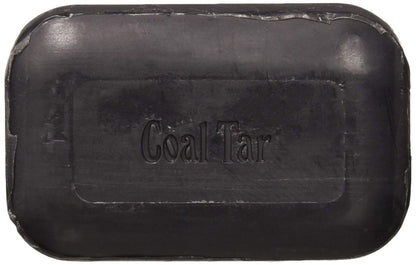 Soap Works Coal Tar Bar Soap – 6 Count, Therapeutic Skin Care for Psoriasis & Eczema Avelisse