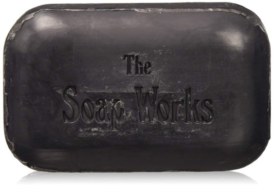 Soap Works Coal Tar Bar Soap – 6 Count, Therapeutic Skin Care for Psoriasis & Eczema Avelisse