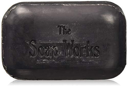 Soap Works Coal Tar Bar Soap – 6 Count, Therapeutic Skin Care for Psoriasis & Eczema Avelisse