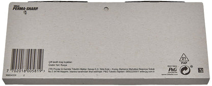 Perma-Sharp Double Edge Safety Razor Blades – 100 Count (5 Packs of 20)