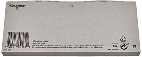 Perma-Sharp Double Edge Safety Razor Blades – 100 Count (5 Packs of 20) - görsel 2