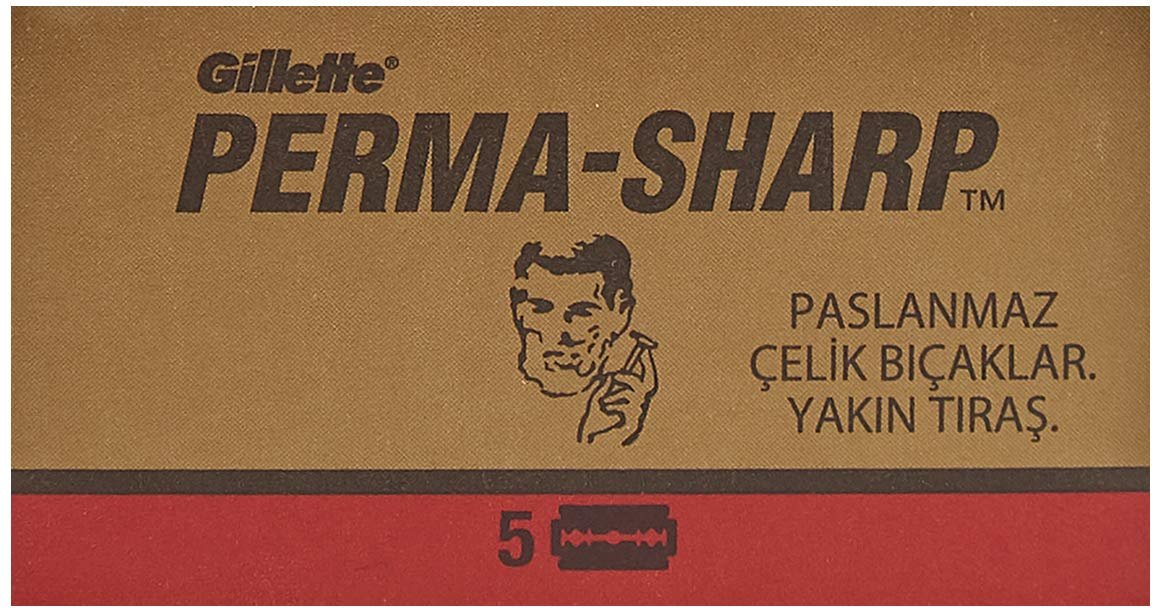 Perma-Sharp Double Edge Safety Razor Blades – 100 Count (5 Packs of 20) - görsel 5