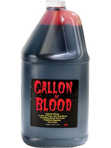 Stage Blood 1 Gallon - Realistic Fake Blood for Theater & Film Avelisse