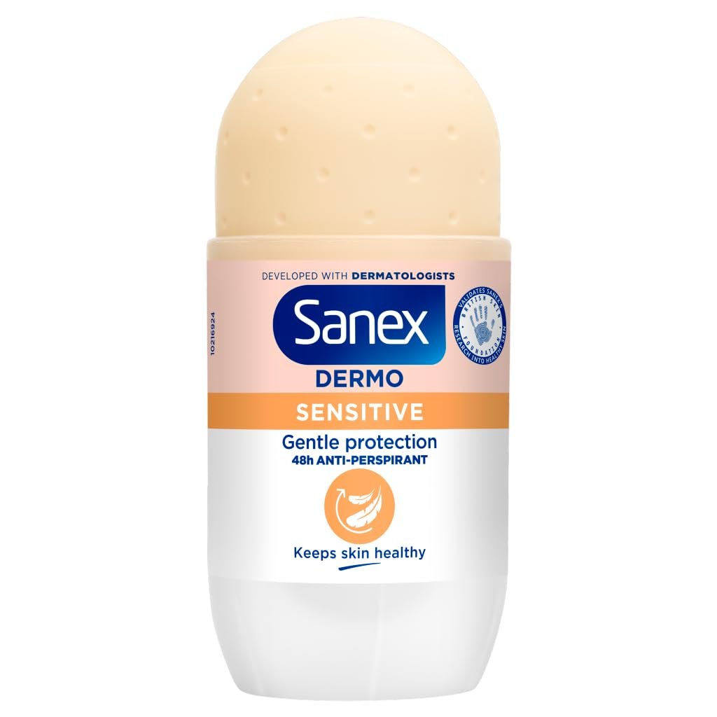 Sanex Dermo Sensitive Extra Cool Roll On Deodorant 50ml – Alcohol-Free, Aluminum-Free for Sensitive Skin - görsel 2