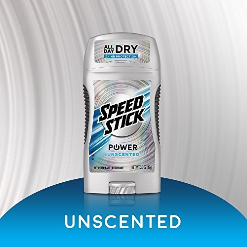 Speed Stick Anti-Perspirant Deodorant, Unscented, 3 oz (Pack of 3) - görsel 9