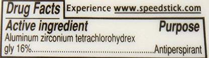 Speed Stick Anti-Perspirant Deodorant, Unscented, 3 oz (Pack of 3)