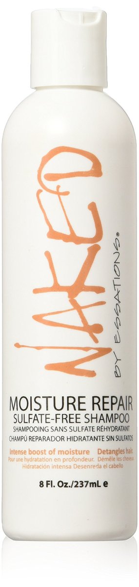 Naked Moisture Repair Shampoo 8oz – Restorative & Sulfate-Free for Damaged Hair - görsel 1