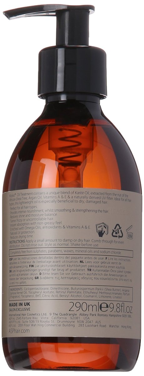 Kitoko Oil - 9.8 oz Hair Treatment Oil for Nourished, Silky Hair Avelisse