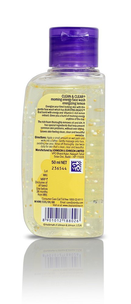 Clean & Clear Morning Energy Lemon Face Wash, 100ml - görsel 7