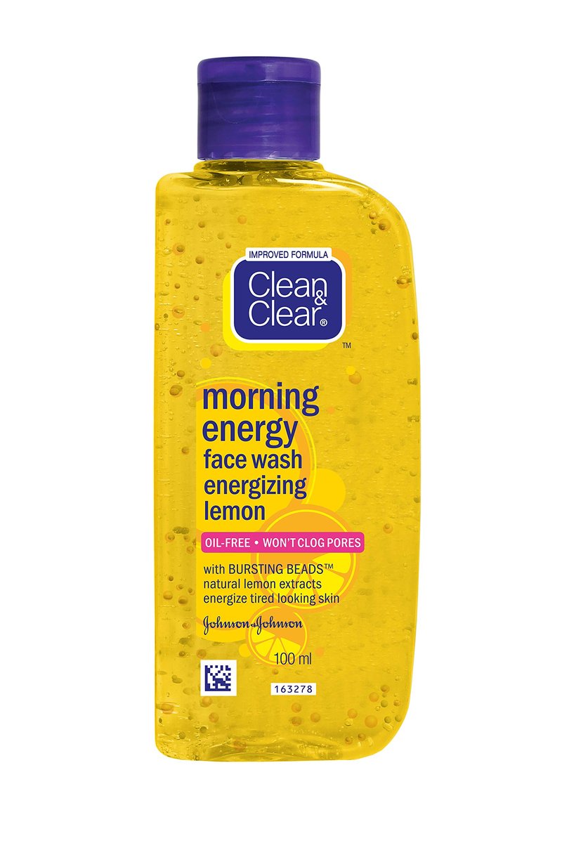 Clean & Clear Morning Energy Lemon Face Wash, 100ml - görsel 1