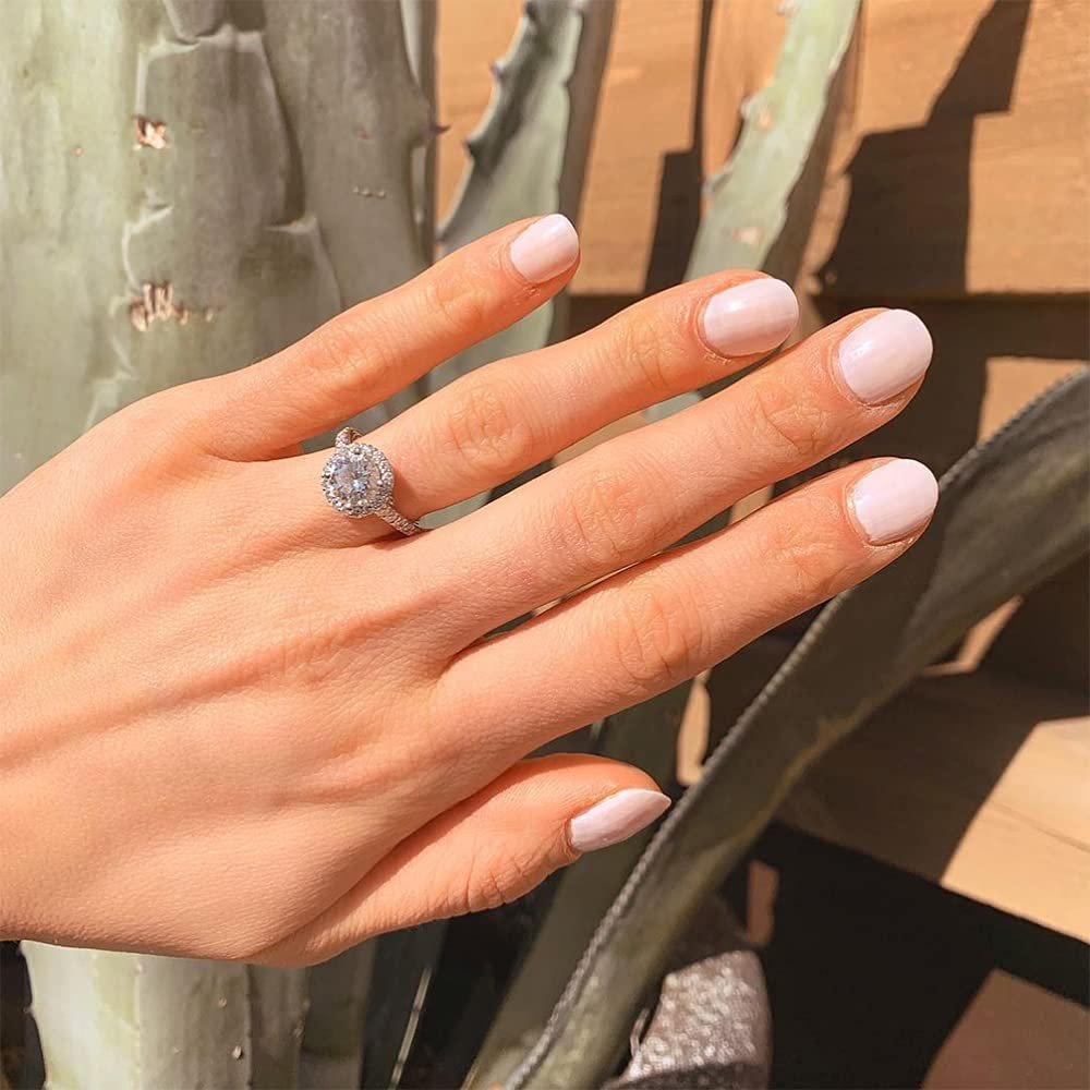 Dazzle Dry Nail Lacquer (Step 3) - Touch of Love - Semi-Sheer Pale Chalky Pink Nail Polish, 0.5 fl oz Avelisse