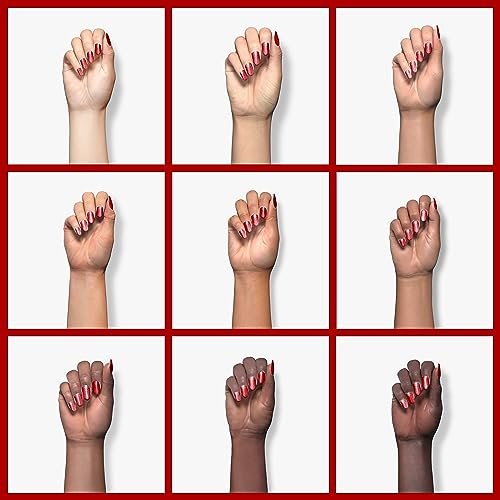 Dazzle Dry Nail Lacquer (Step 3) - Rapid Red - Full Coverage Classic True Red, 0.5 fl oz Avelisse