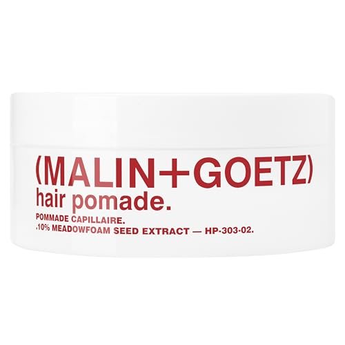 MALIN+GOETZ Hair Pomade – Firm Hold Styling for Volume, Shape & Texture – Beeswax, Meadowfoam, Cannabis & Soybean Oils – Tames Flyaways + Smooths Ends – Vegetarian & Cruelty-Free (2 oz) Avelisse