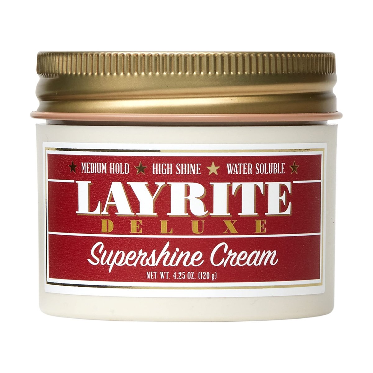 Layrite Supershine Cream, 4.25 oz – High-Shine Pomade for Polished Styles Avelisse