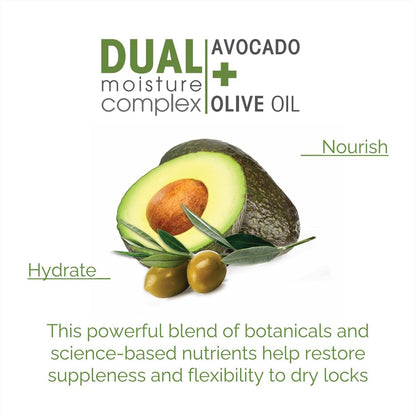 GIOVANNI 2chic Ultra-Moist Super Potion Anti-Frizz Binding Serum with Avocado & Olive Oil, 2.75 oz Avelisse