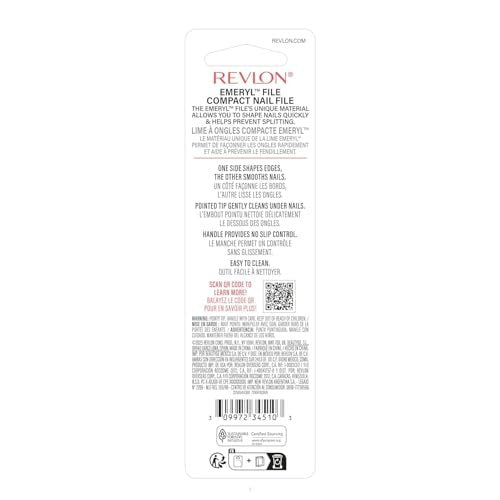 Revlon Emeryl File - 2 Pack, Metal Nail File for Smooth & Shaped Nails - görsel 7